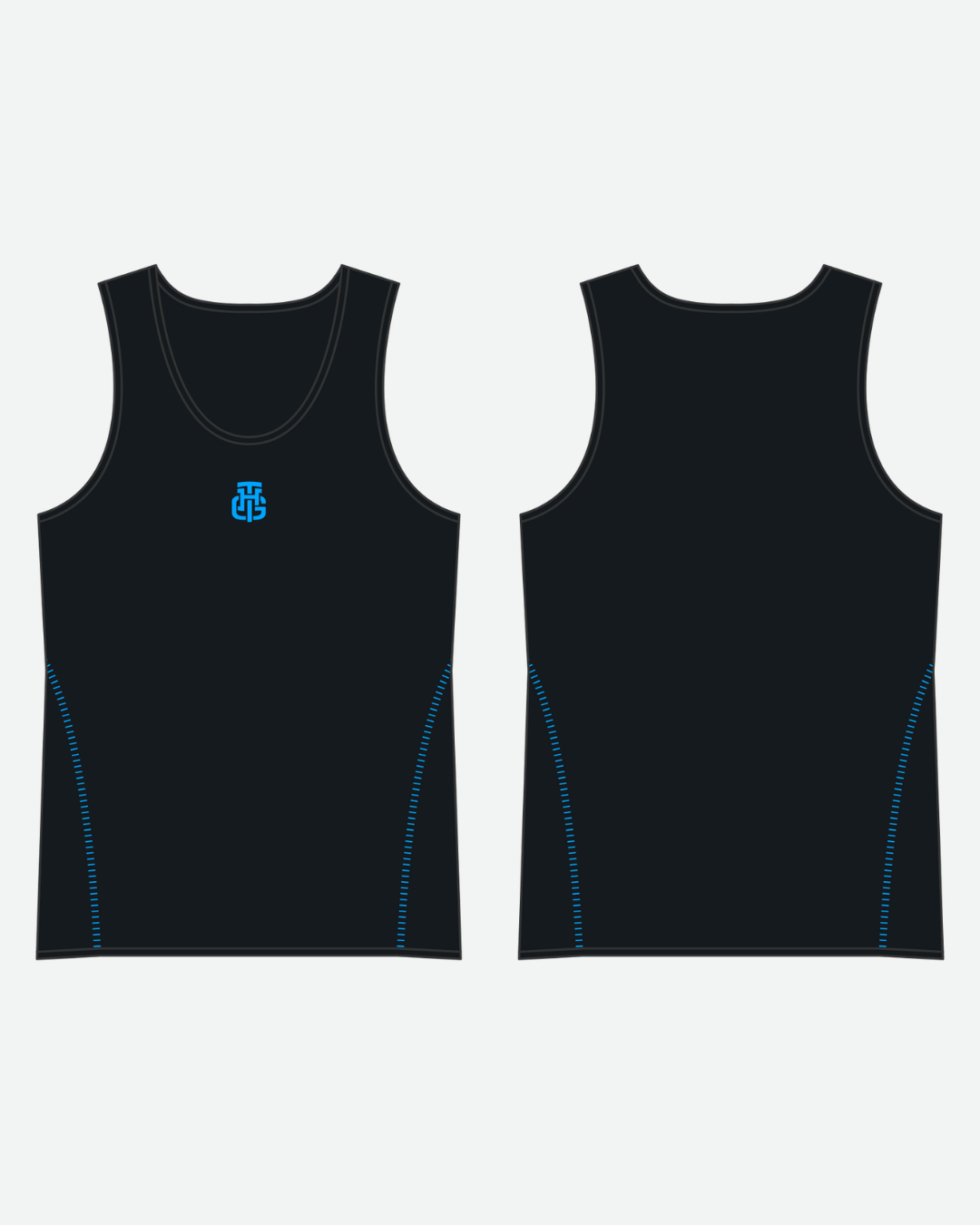 BLUEBERRY THG COMPRESSION SHIRT