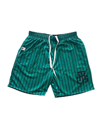 GREEN AND BLACK SHORTS