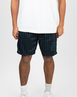 GREEN AND BLACK SHORTS