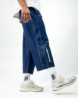 NAVY BLUE CROPPED TRACKPANTS