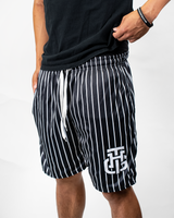 BLACK AND WHITE SHORTS