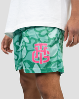 GREEN CLOUD SHORTS