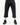 BLACK WASH CROPPED SWEATPANTS