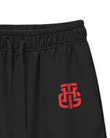 THG RED CROPPED SWEATPANTS