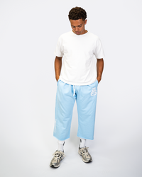 THG LIGHT BLUE CROPPED SWEATPANTS