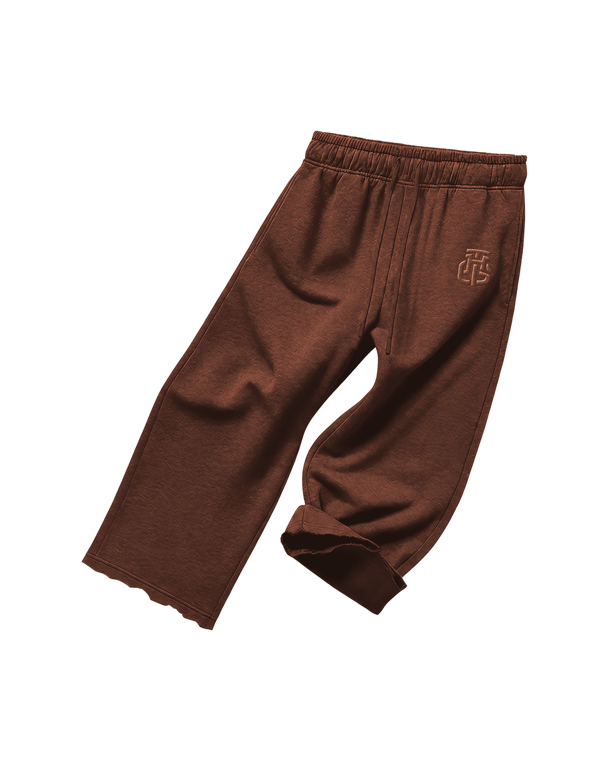 MOCHA BASIC CROPPED SWEATPANTS
