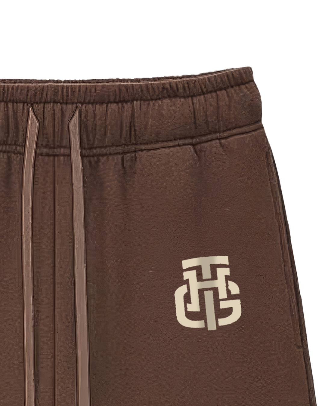 THG MOCHA CROPPED SWEATPANTS