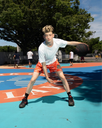 CHARM ORANGE SHORTS