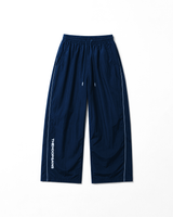 NAVY BLUE CROPPED TRACKPANTS