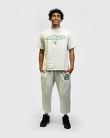 THG GREY CROPPED SWEATPANTS