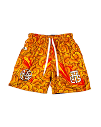 PURPLE AND ORANGE RIVAL SHORTS