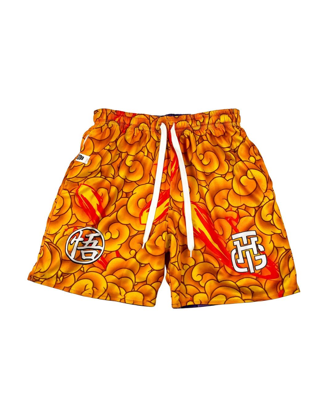 PURPLE AND ORANGE RIVAL SHORTS