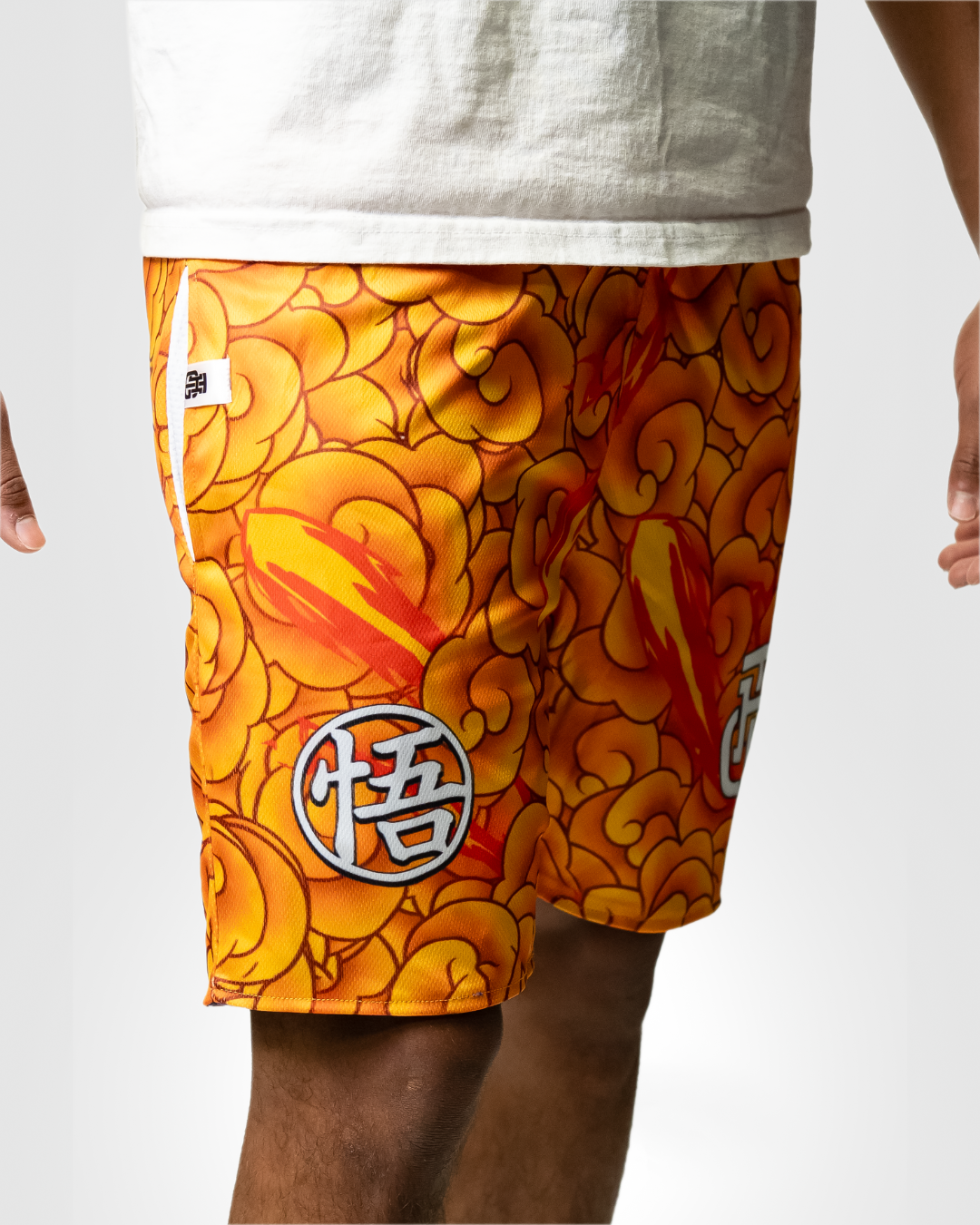 PURPLE AND ORANGE RIVAL SHORTS