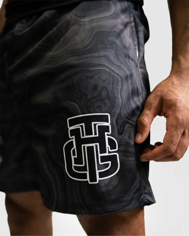 WAVE BLACK SHORTS