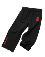 THG RED CROPPED SWEATPANTS