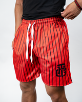RED AND BLACK SHORTS
