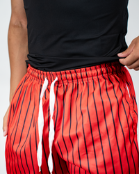 RED AND BLACK SHORTS