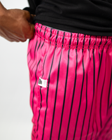 PINK AND BLACK REVERSIBLE SHORTS