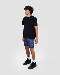 BLUE AND PURPLE VENOM SHORTS