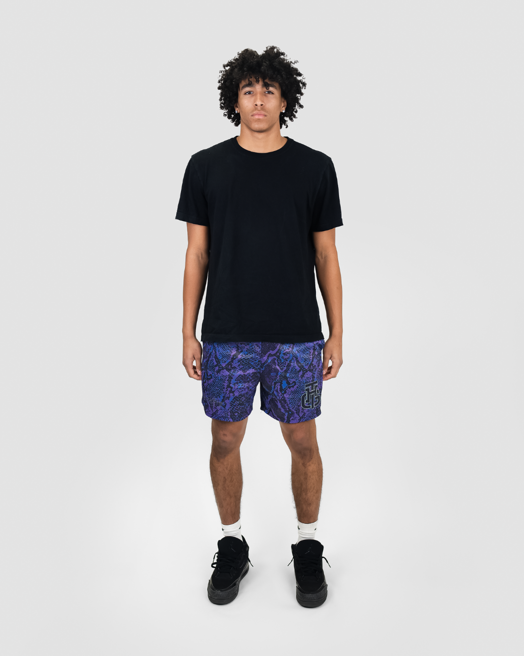 BLUE AND PURPLE VENOM SHORTS