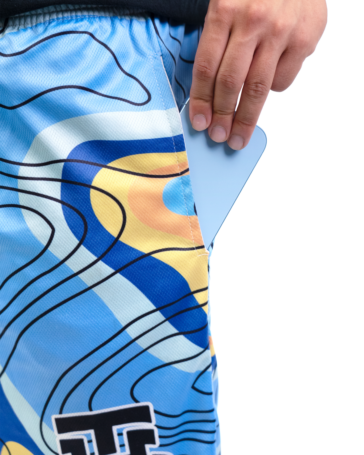 ELEVATION BLUE SHORTS