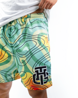 ELEVATION GREEN SHORTS