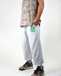THG GREY CROPPED SWEATPANTS