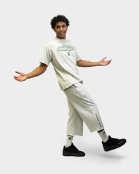 THG GREY CROPPED SWEATPANTS