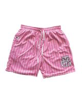 PINK AND WHITE SHORTS