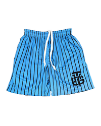 BLUE AND BLACK SHORTS