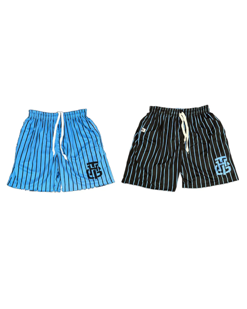 BLUE AND BLACK SHORTS – The Hoop Gang