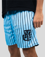 BLUE AND BLACK SHORTS