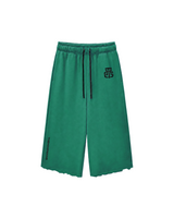 THG GREEN CROPPED SWEATPANTS