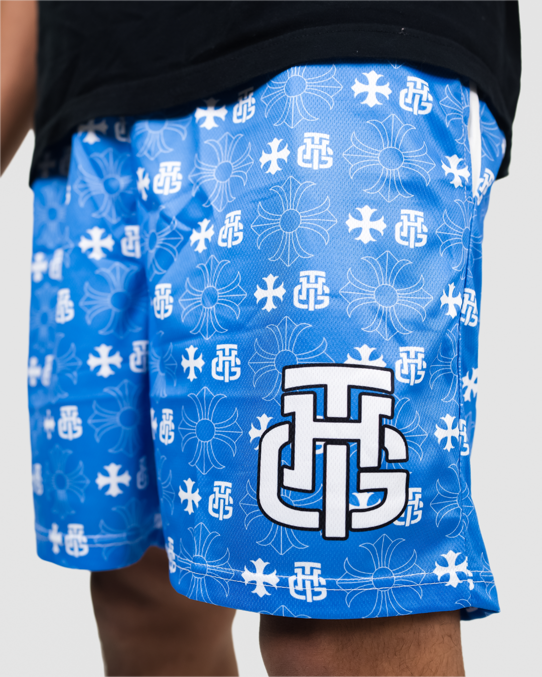 CHARM BLUE SHORTS