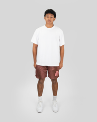 MOCHA AND PINK SHORTS