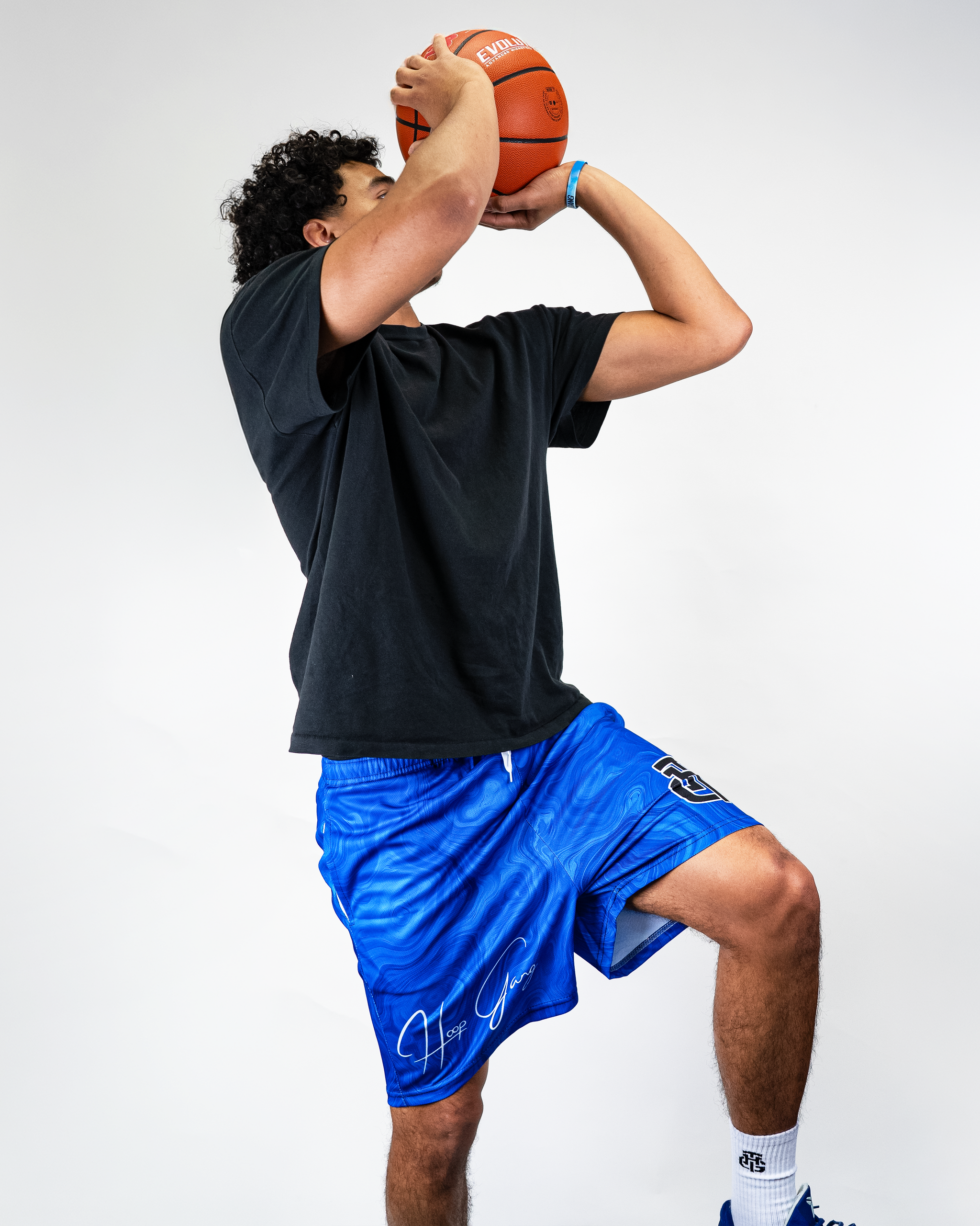 WAVE BLUE SHORTS
