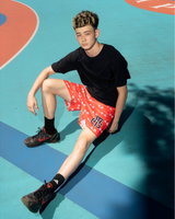 CHARM RED SHORTS