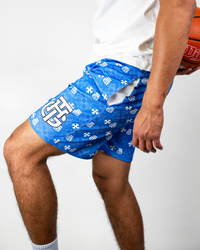 CHARM BLUE SHORTS