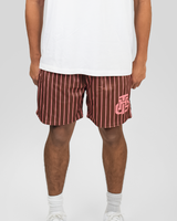 MOCHA AND PINK SHORTS