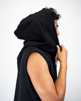 BASIC SLEEVELESS HOODIE