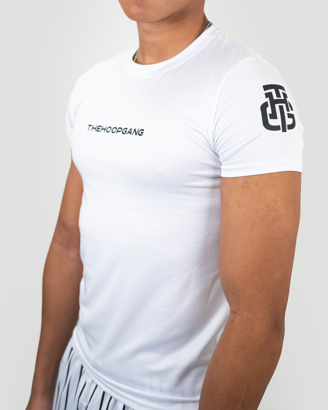 THG WHITE COMPRESSION SHIRT