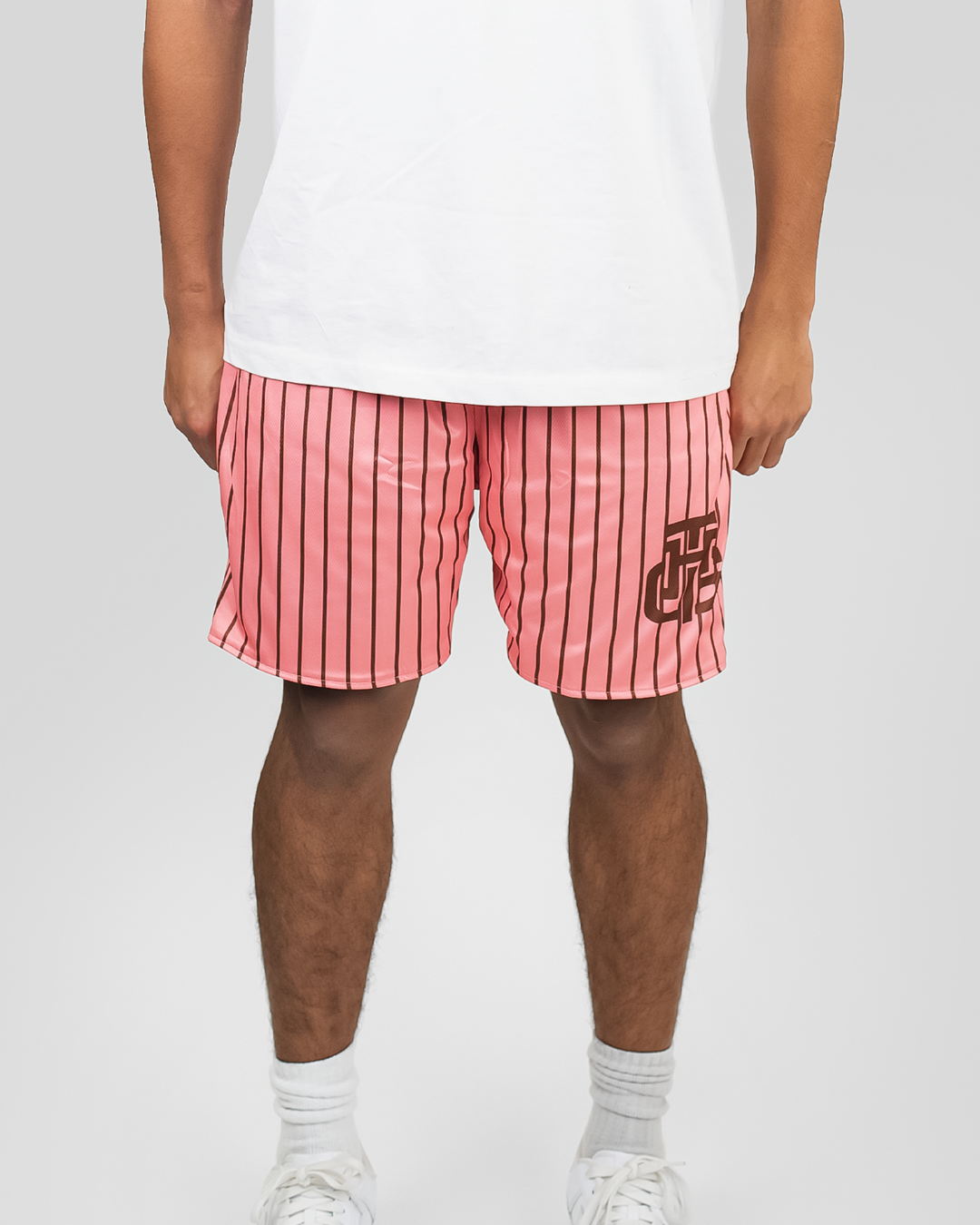 MOCHA AND PINK SHORTS