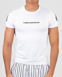 THG WHITE COMPRESSION SHIRT