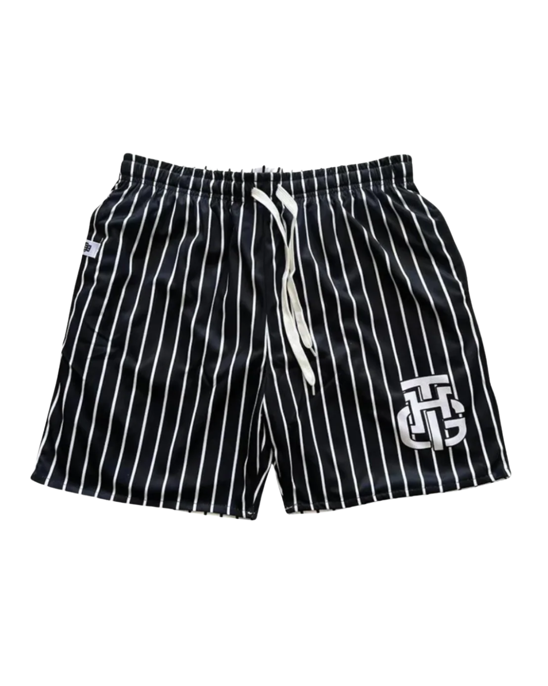 BLACK AND WHITE SHORTS