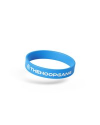 Blue Basic wristband, front view