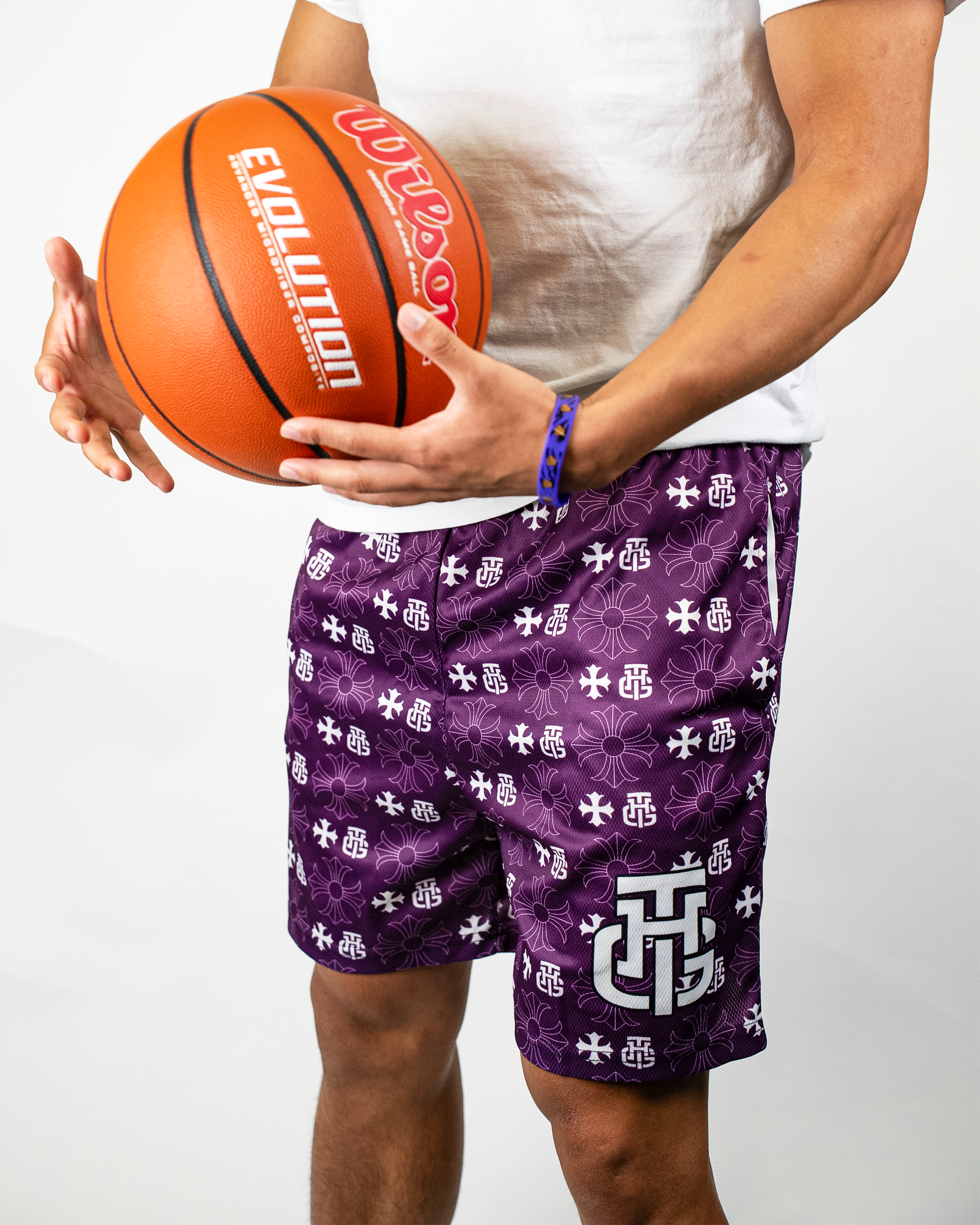 CHARM PURPLE SHORTS