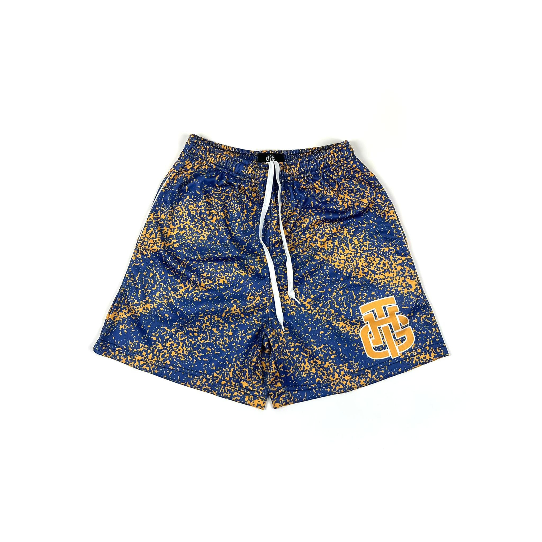 STATIC YELLOW AND BLUE