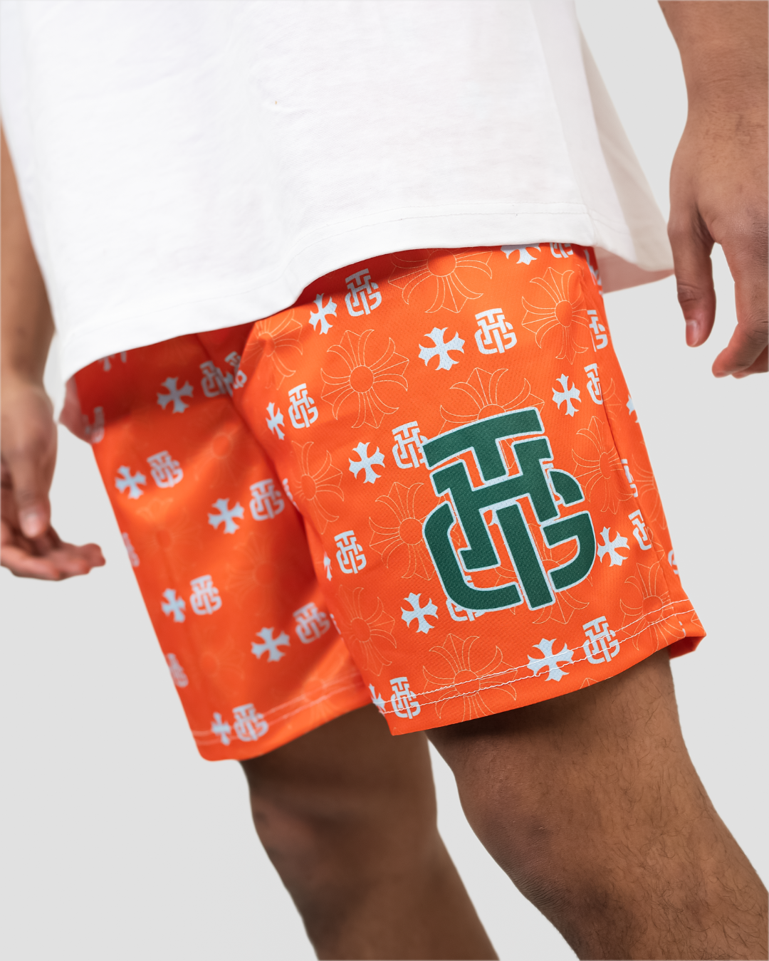 CHARM ORANGE SHORTS