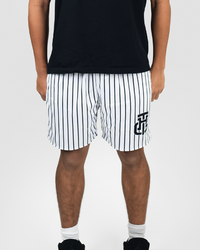 BLACK AND WHITE SHORTS