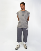 THG DARK GREY CROPPED SWEATPANTS